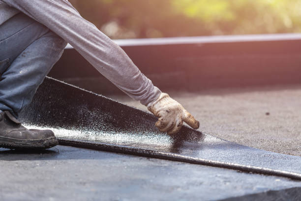 Professional Emergency Waterproofing technician working in Richland, PA